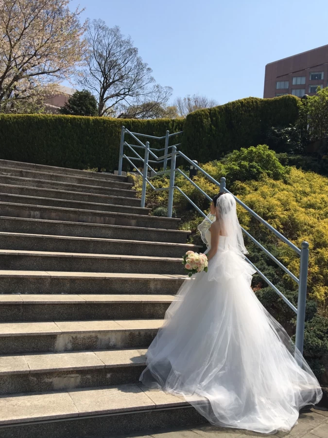 Asukaさんのウエディングドレスの写真