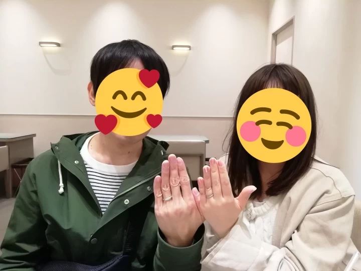 ねねさんの結婚指輪の写真