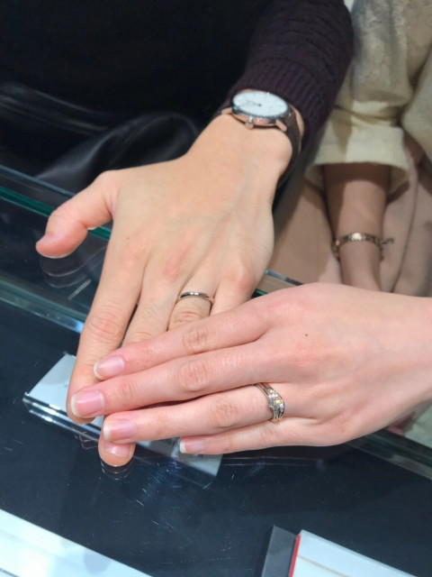 Aki40さんの結婚指輪の写真