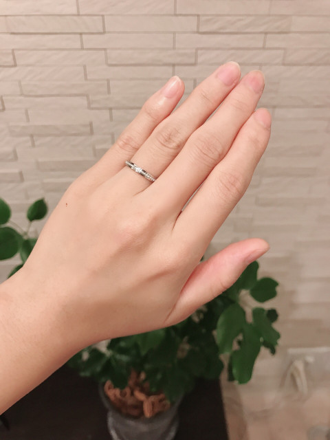 きょさんの結婚指輪の写真