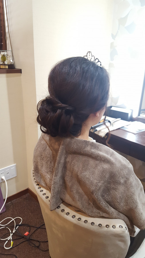 ゆるみかんさんのヘアメイクの写真