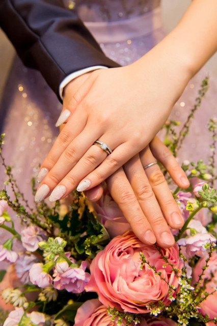 ゆんぴーさんの結婚指輪の写真