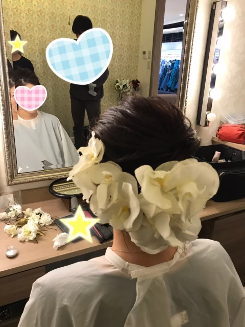 そーママさんのヘアメイクの写真