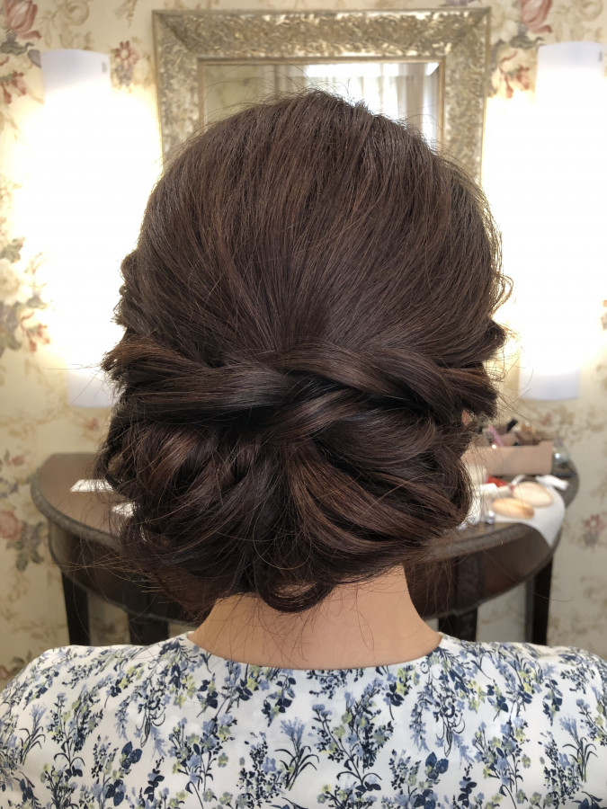 ますこさんのヘアメイクの写真