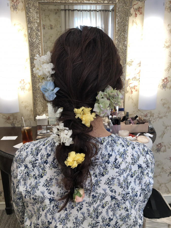 ますこさんのヘアメイクの写真