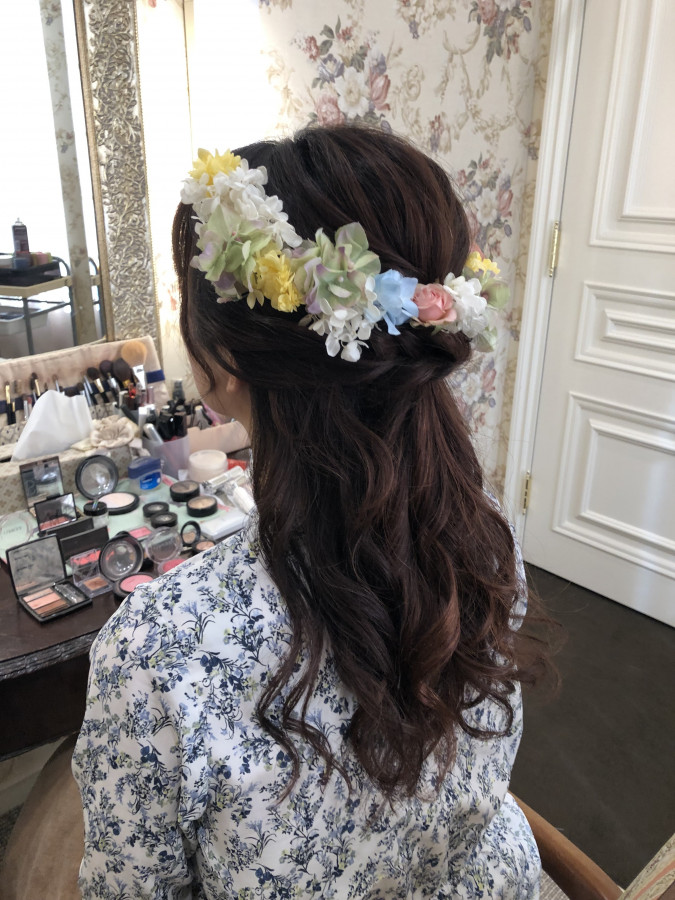 ますこさんのヘアメイクの写真