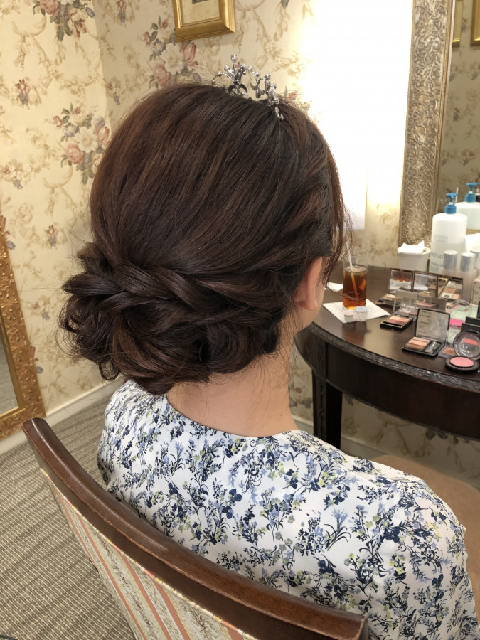 ますこさんのヘアメイクの写真