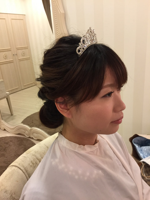 りんごさんのヘアメイクの写真