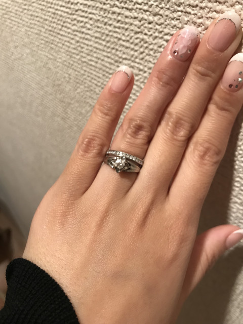 non-sanさんの結婚指輪の写真