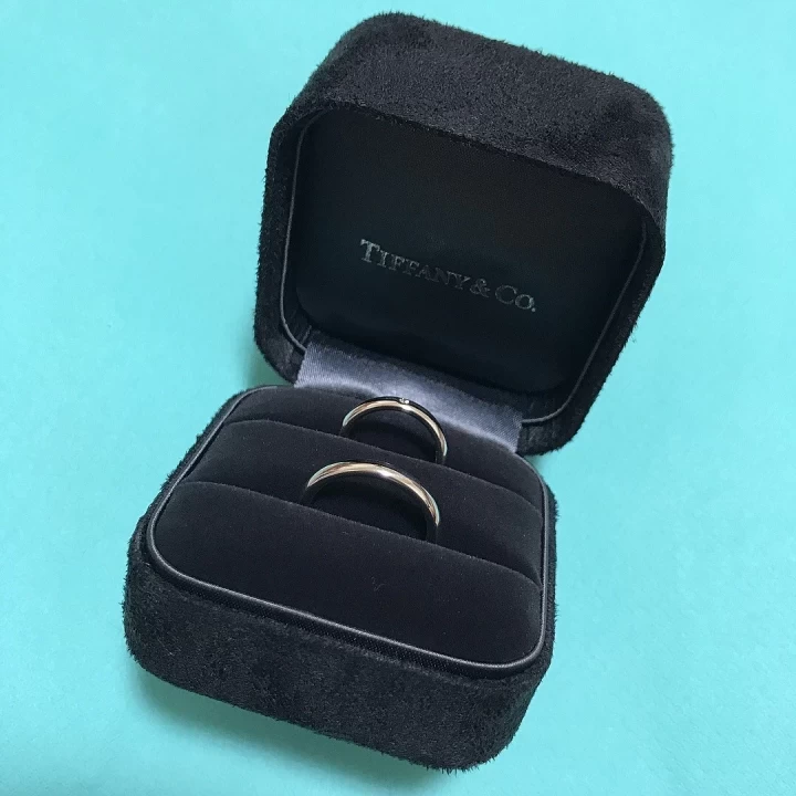 かれんさんの結婚指輪の写真