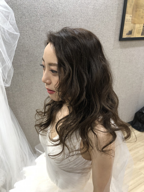 ひにょさんのヘアメイクの写真