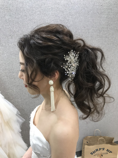 ひにょさんのヘアメイクの写真