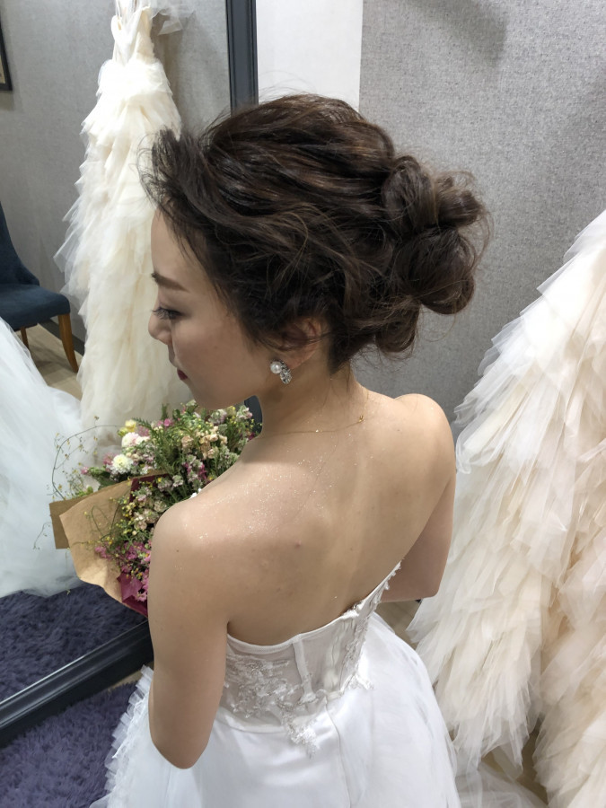 ひにょさんのヘアメイクの写真