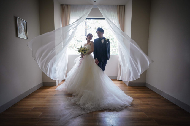 u_weddingさんのウエディングドレスの写真