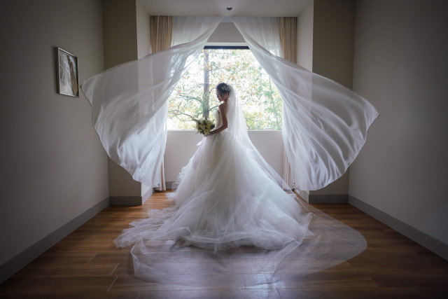 u_weddingさんのウエディングドレスの写真
