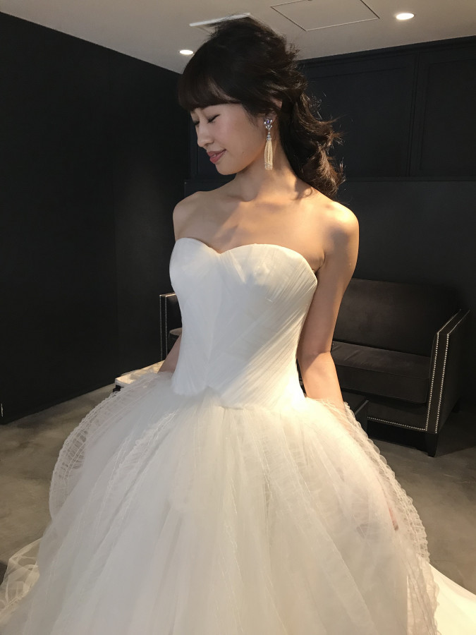 u_weddingさんのウエディングドレスの写真