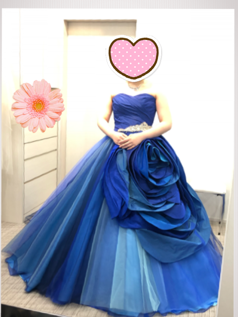 あやぽす☆さんのカラードレスの写真