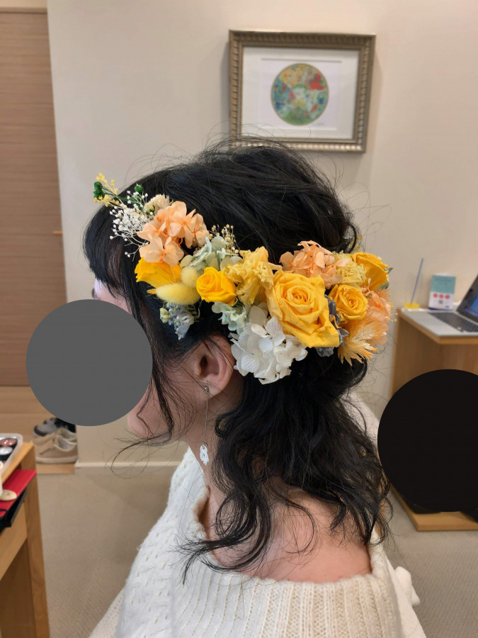 hym03さんのヘアメイクの写真