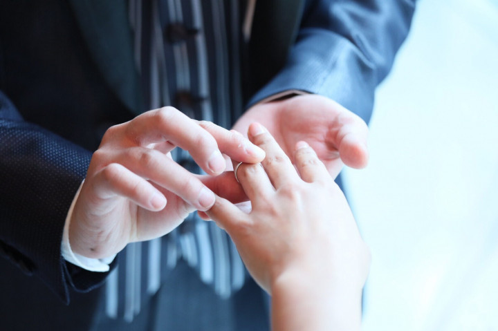 ハレノヒの野菜さんの結婚指輪の写真