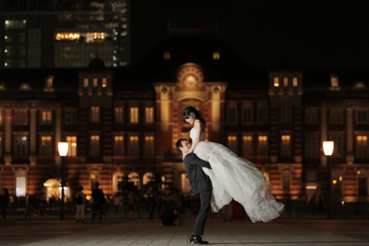 Yukaさんの前撮り（スタジオ・東京駅周辺）の写真