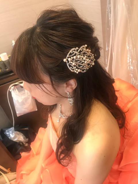 えみこさんのヘアメイクの写真