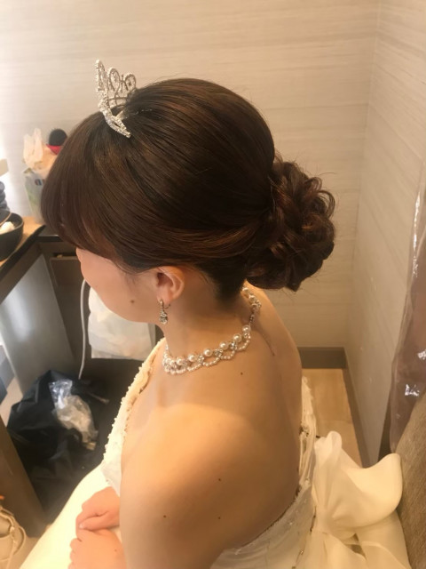 えみこさんのヘアメイクの写真