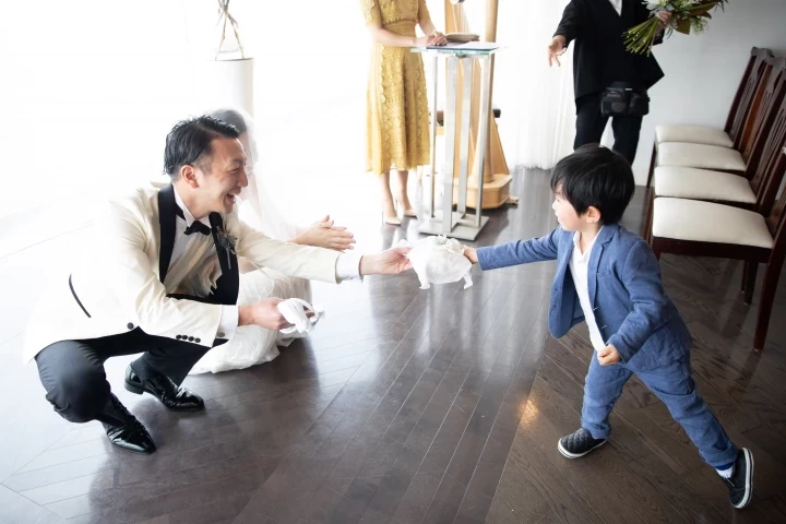 my_____wedさんのリングピローの写真