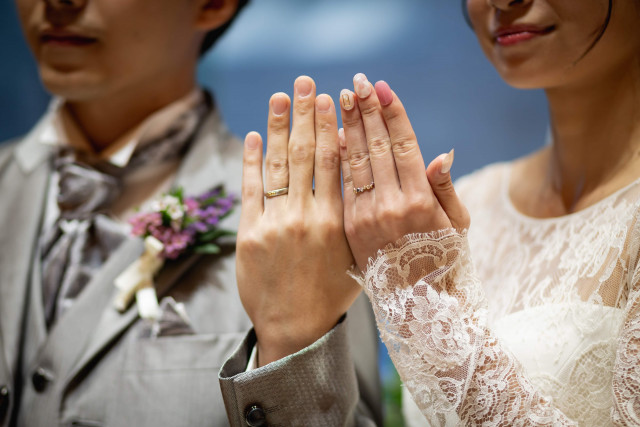 ももさんの結婚指輪の写真