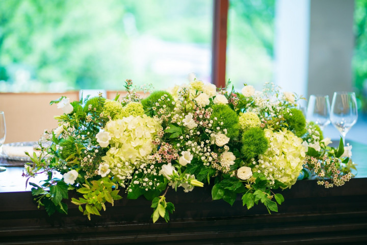 あおぽむさんの装花の写真