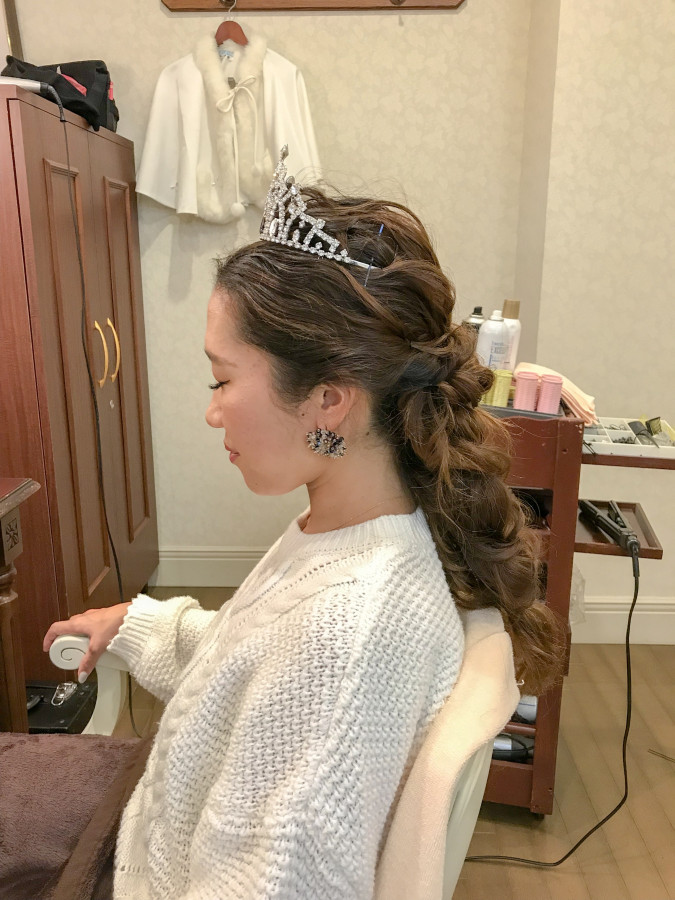 yurisu13さんのヘアメイクの写真