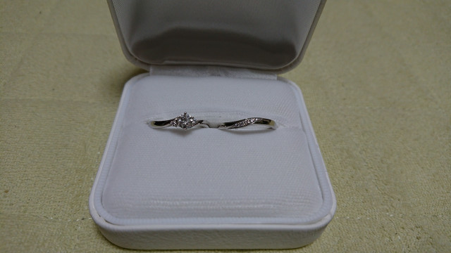 おやびんさんの結婚指輪の写真