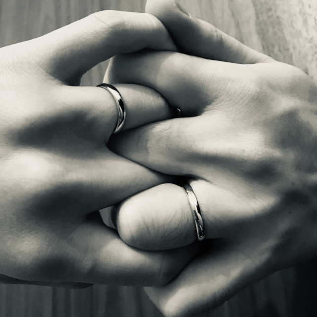 びっくりちゃんさんの結婚指輪の写真