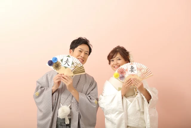 ぺこさんの前撮りの写真
