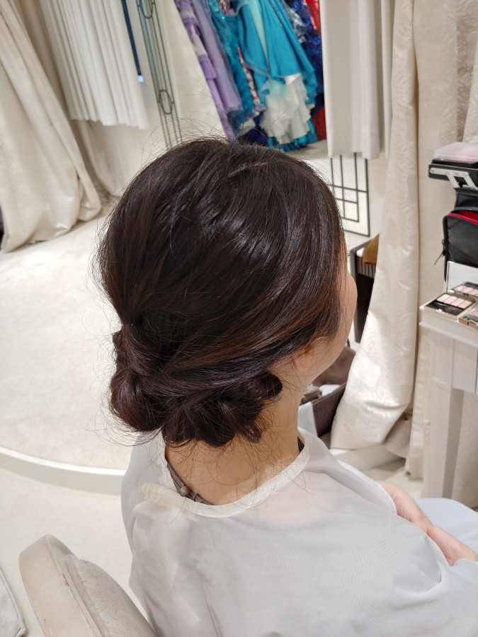 みかんさんのヘアメイクの写真