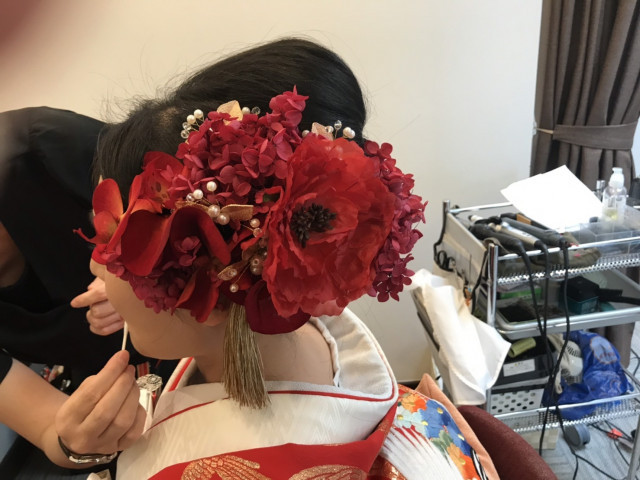 ゆーさんのヘアメイクの写真