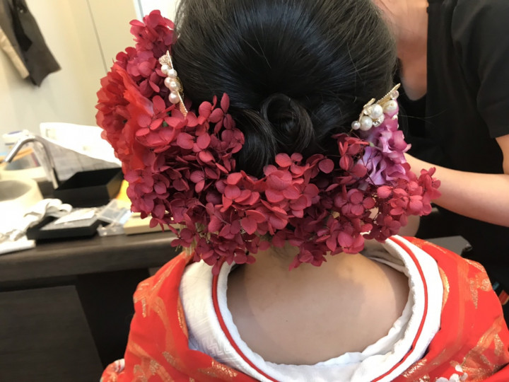 ゆーさんのヘアメイクの写真