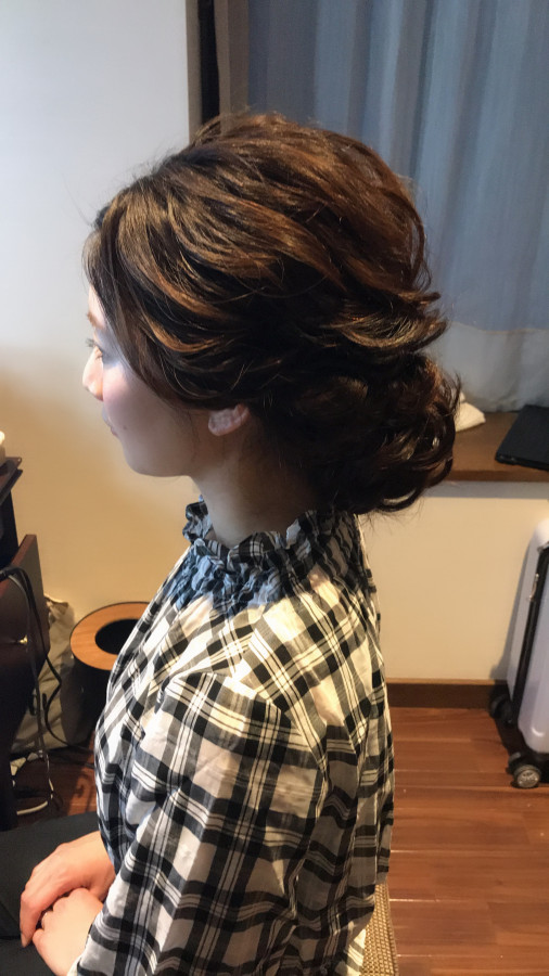 mami.さんのヘアメイクリハーサルの写真