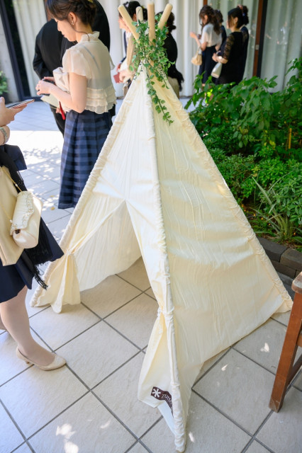 ぱらぼさんの会場装飾アイテムの写真