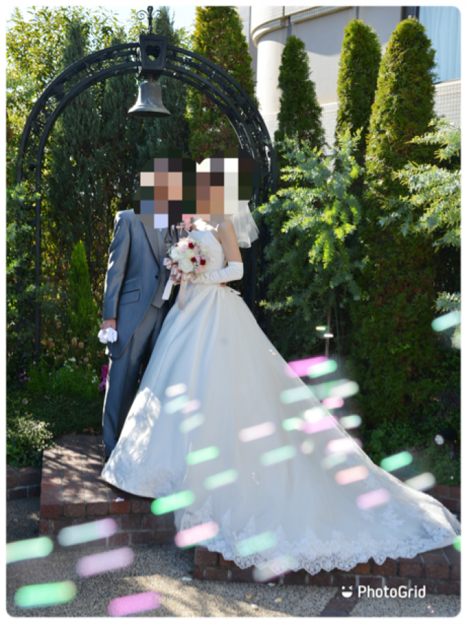 ゆーさんのウエディングドレスの写真