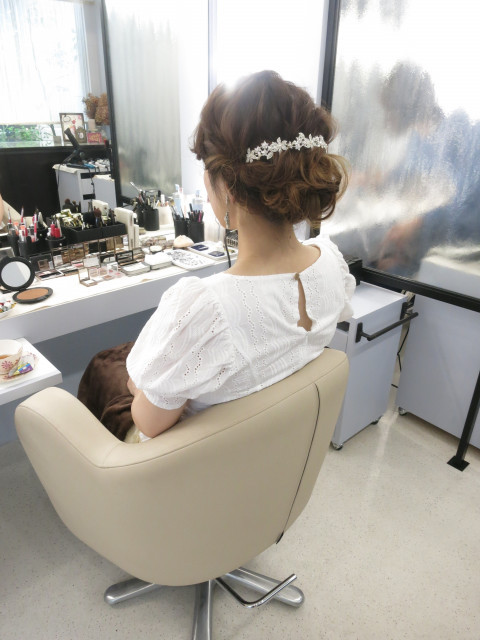 Rinaさんのヘアメイクの写真