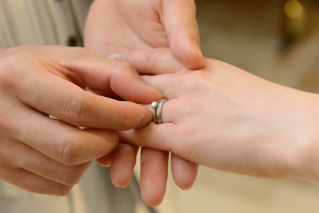 あぃさんの結婚指輪の写真