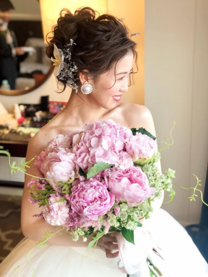 amy_bride_さんのブーケ・ブートニアの写真