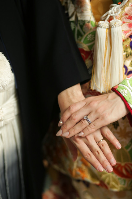 アミさんの結婚指輪の写真