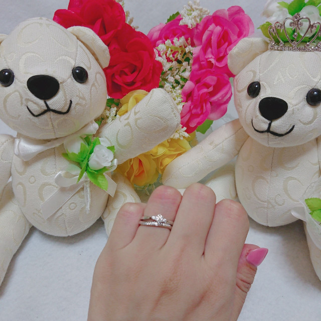 ayachanさんの結婚指輪の写真