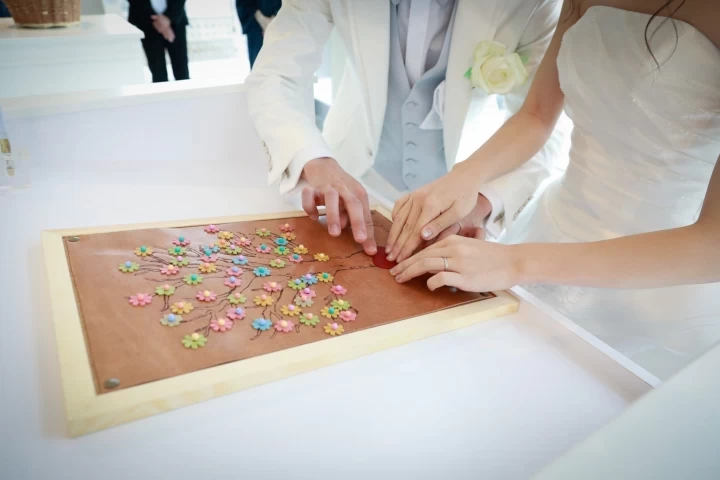 sayaさんの結婚証明書の写真