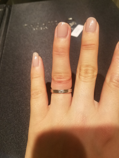 シュガーさんの結婚指輪の写真