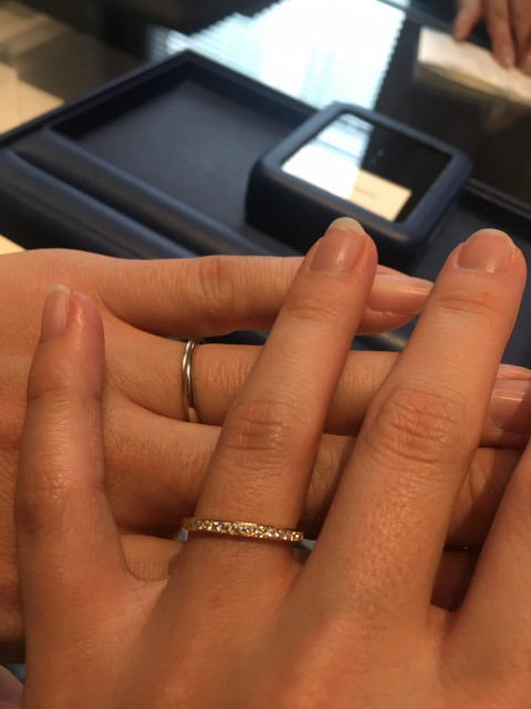 さささんの結婚指輪の写真