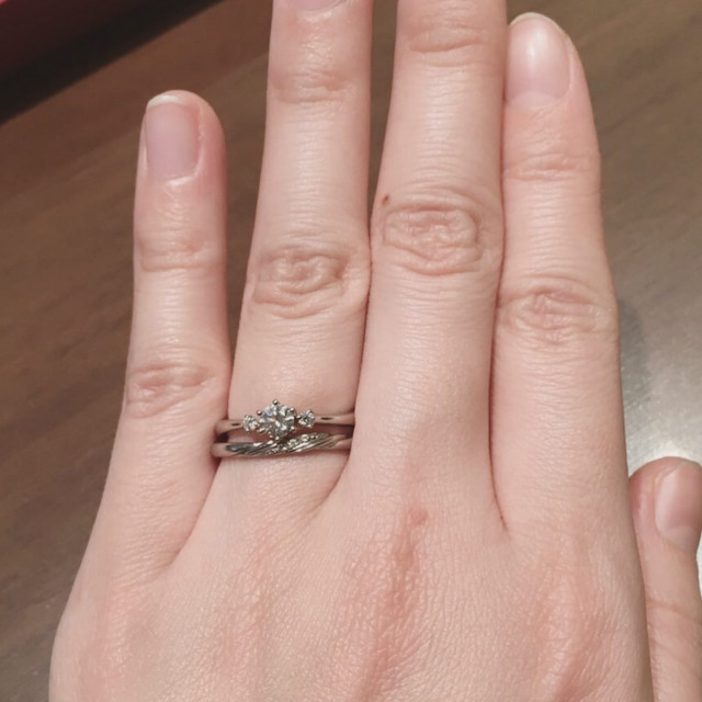 ひーさんさんの結婚指輪の写真