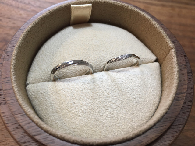 たぴこさんの結婚指輪の写真