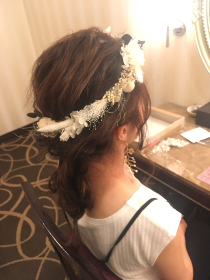 えりんぎさんのヘアメイクの写真